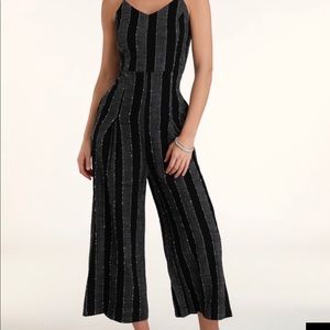 Spaghetti strap jump suit